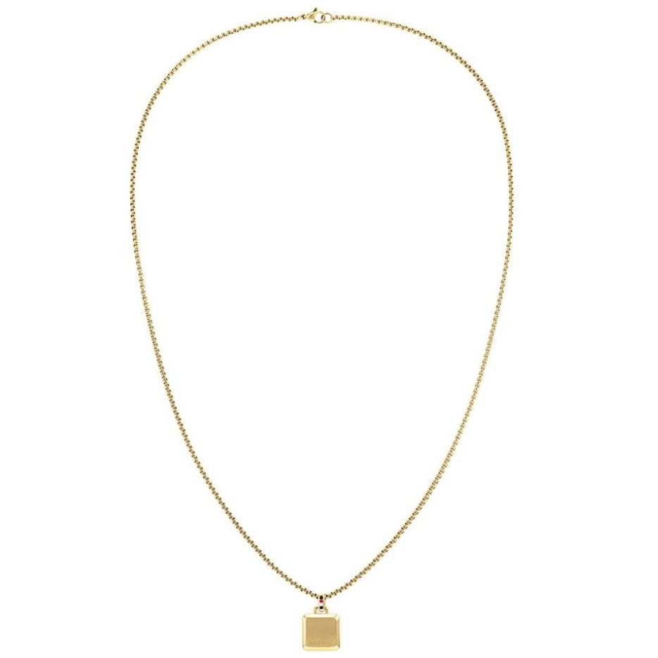 Collar Tommy Hilfiger de Acero Inoxidable  Dorado  para Mujer