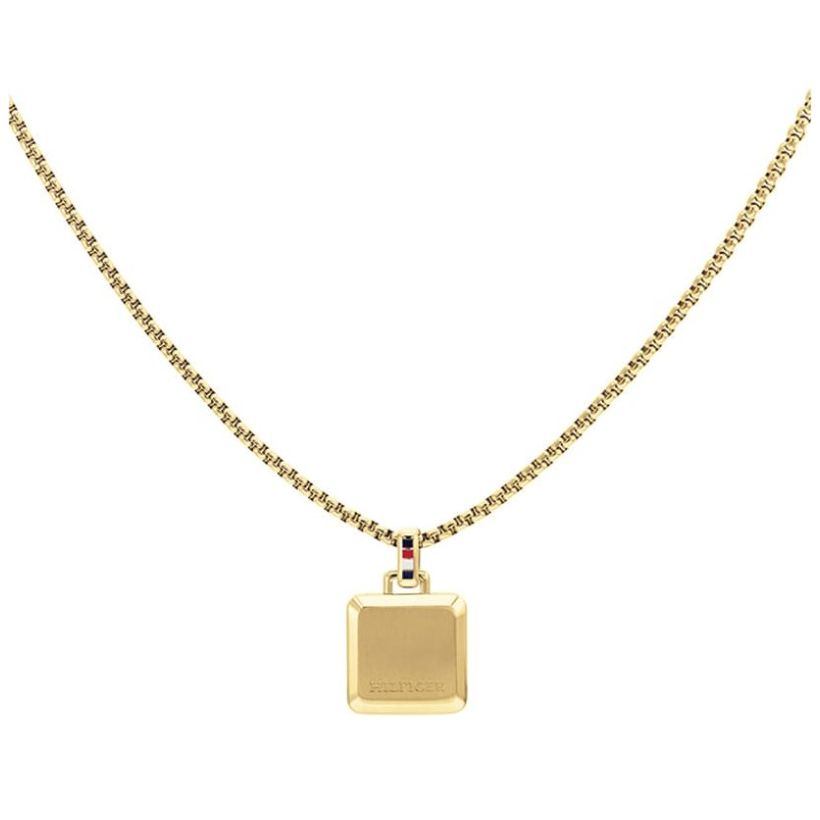 Collar Tommy Hilfiger de Acero Inoxidable  Dorado  para Mujer
