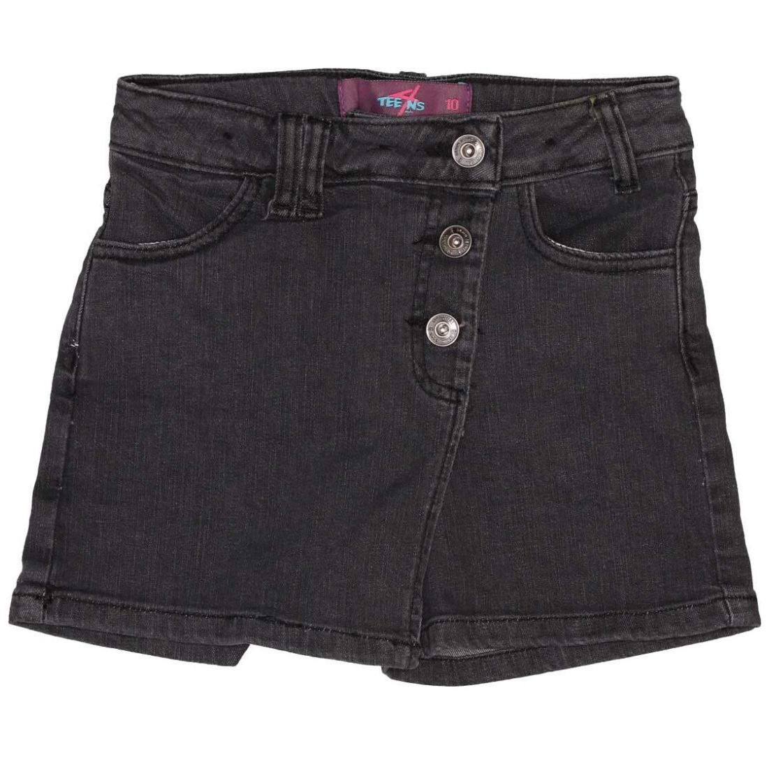 Falda Short para Niña Botones al Frente 4 Teens