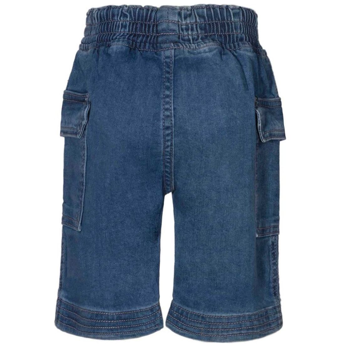 Short para Bebé Mezclilla Stretch Bolsas Cargo Pixxtols Denim Cult