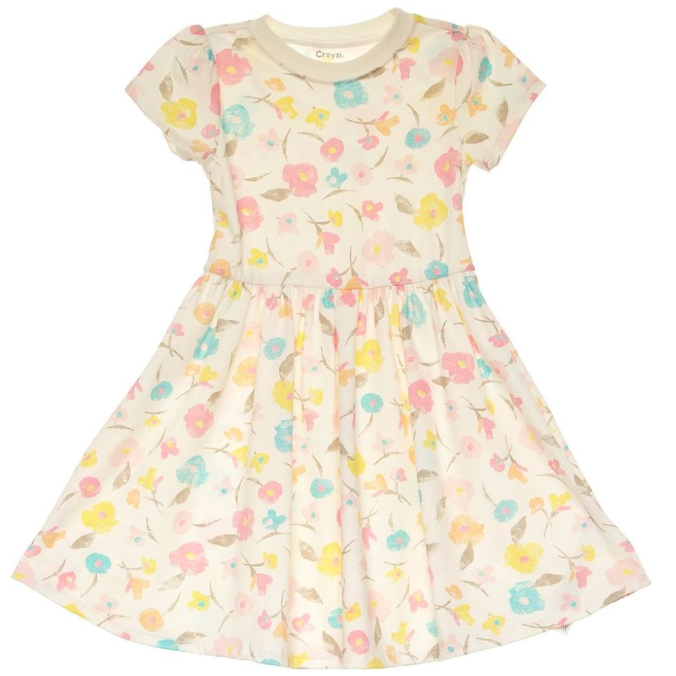 Vestido Manga Corta para Niña Baby Creysi