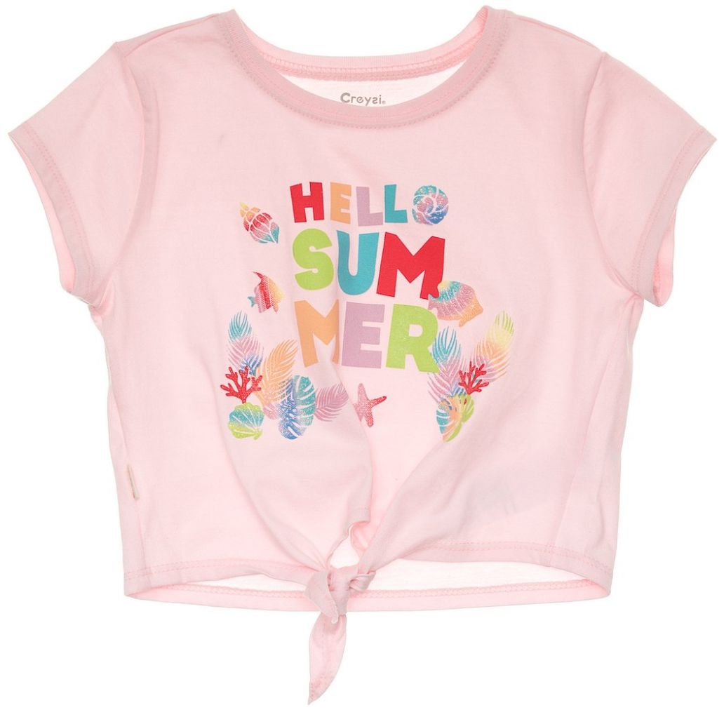 Playera Manga Corta para Niña Baby Creysi