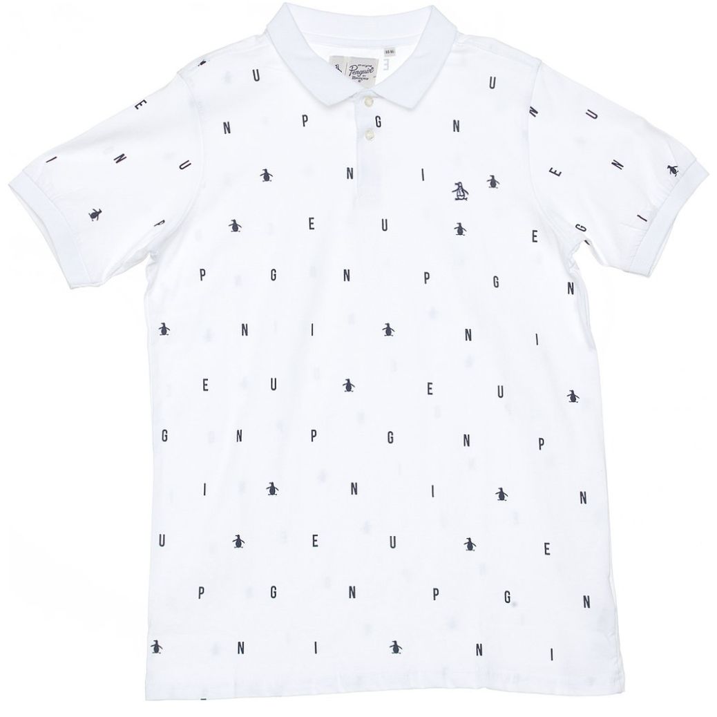 Playera Polo Estampada para Niño Original Penguin