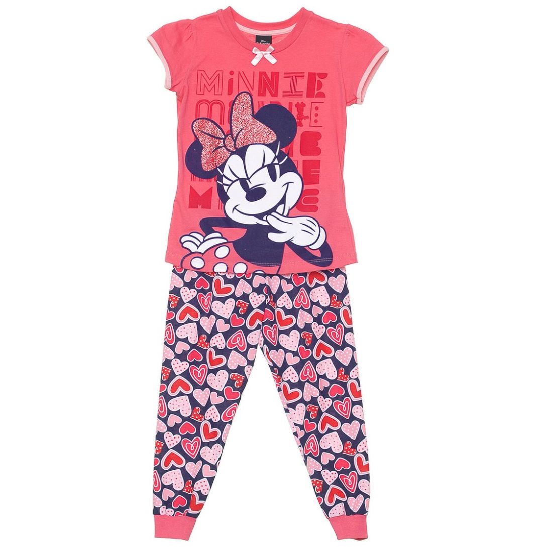 Pijama Manga Corta para Niña Minnie