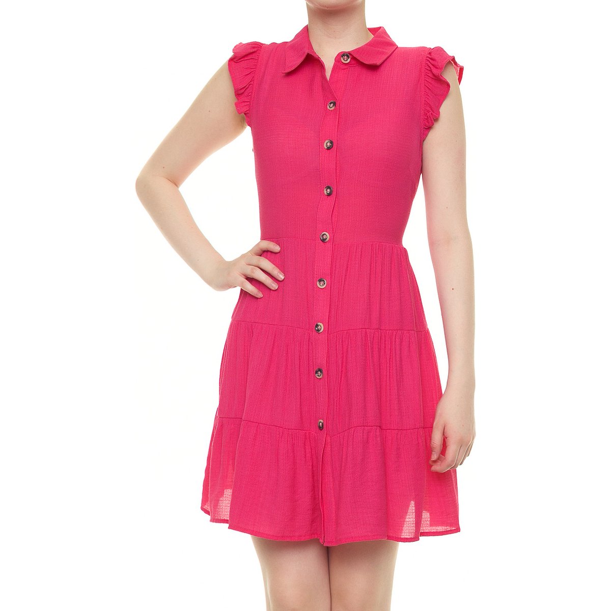 Vestido Corto con Olanes para Mujer  Philosophy