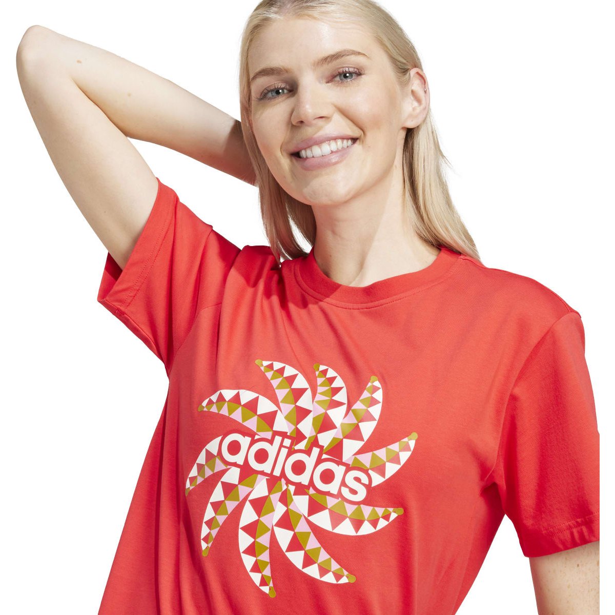 Playera Adidas Gráfico al Frente para Mujer