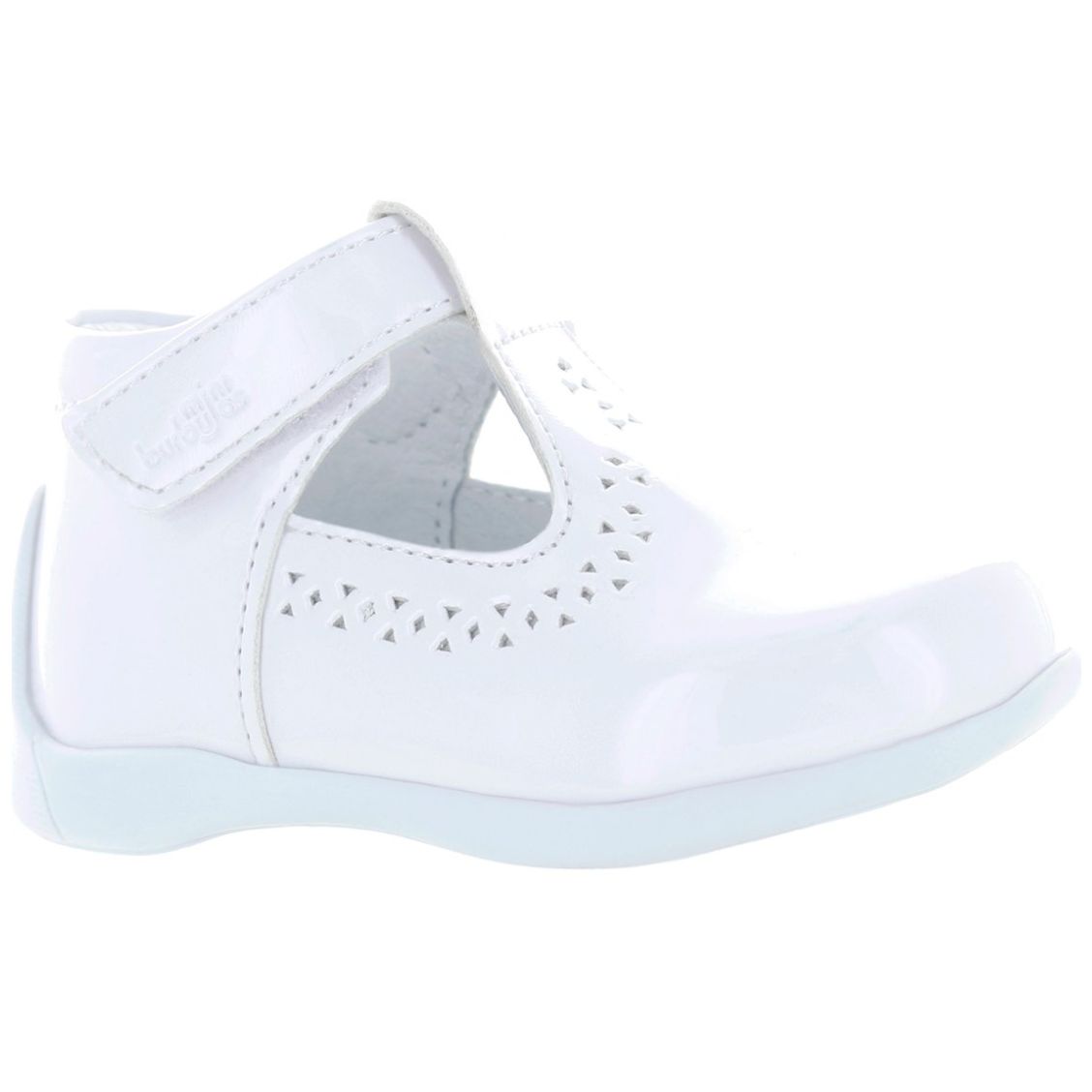 Zapato Mini Burbujas con Velcro 12-15 Blanco