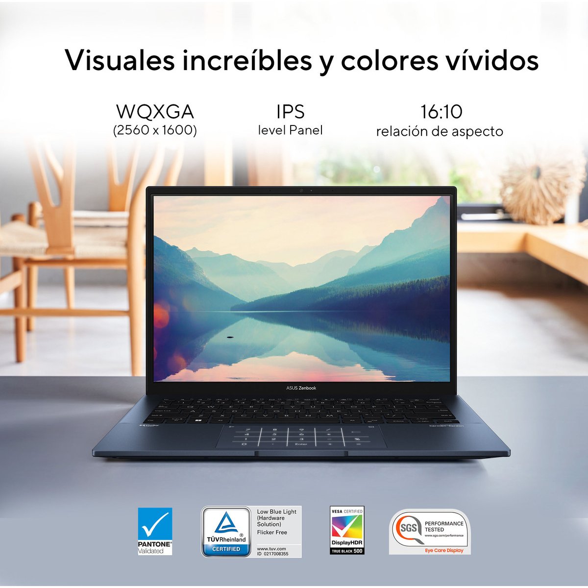 Laptop Asus Zenbook Ux3402Va-Kp555W Intel I5 13Th 16 Ram 1 Tb