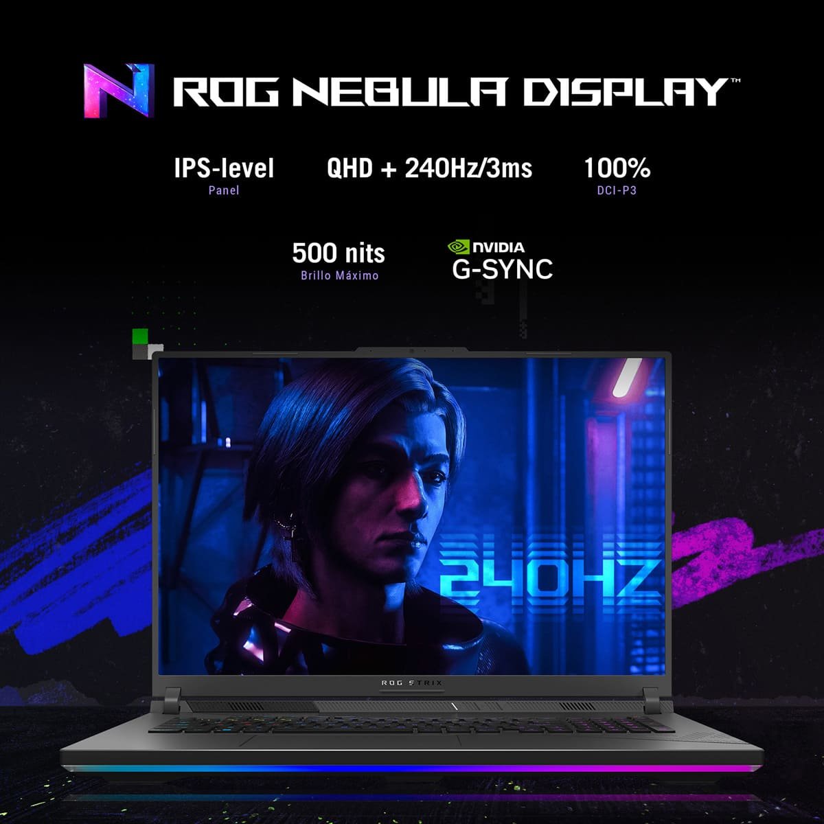 Laptop Asus Rog Strix G614Jvr-N4099W 16 Ram 1Tb Nvidia Rtx4060