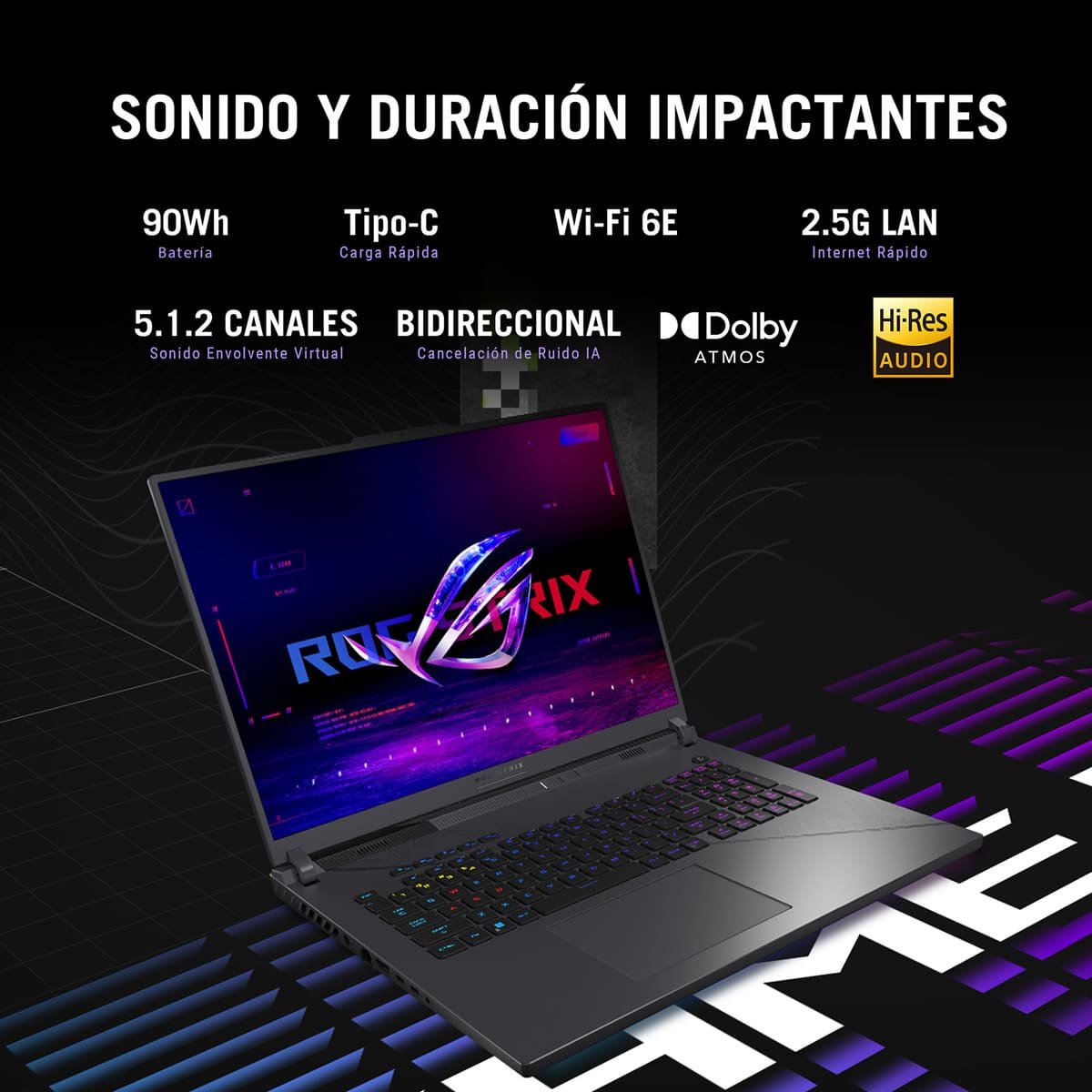 Laptop Asus Rog Strix G614Jvr-N4099W 16 Ram 1Tb Nvidia Rtx4060