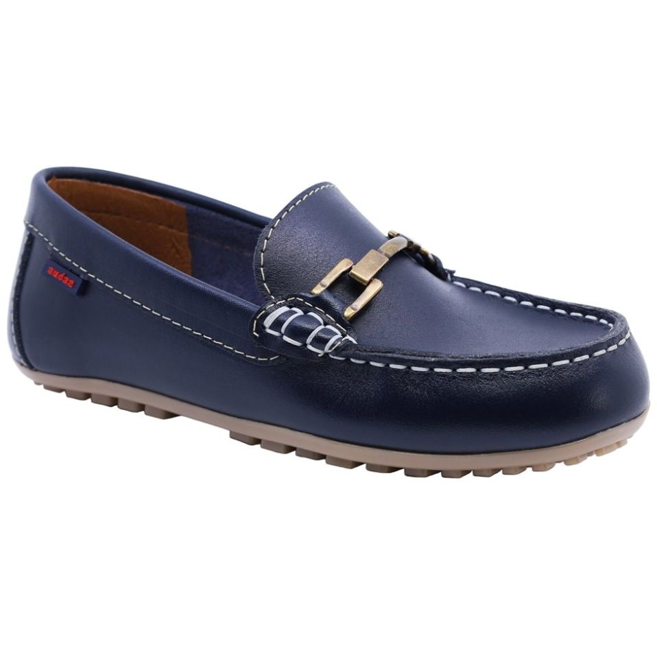 Mocasín Audaz con Herraje 18-23 Azul