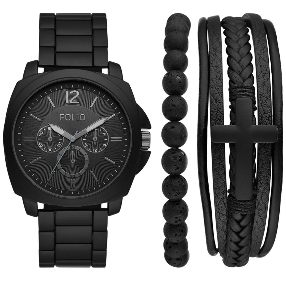 Set de Reloj Mass Market Fmdfl6051 para Hombre