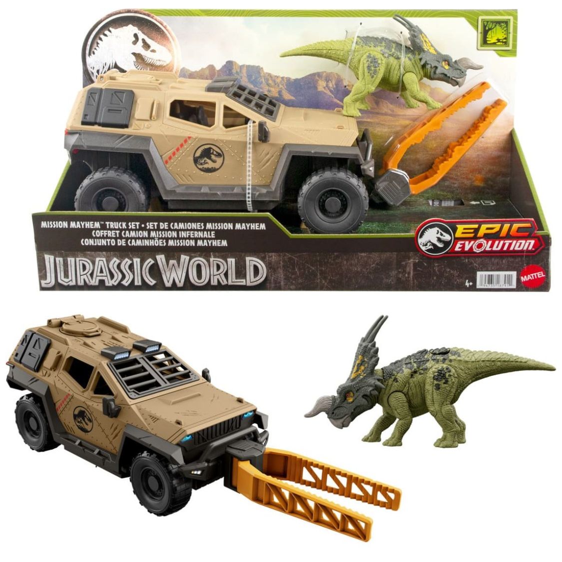 Set Camión Misión Mayhem Jurassic World