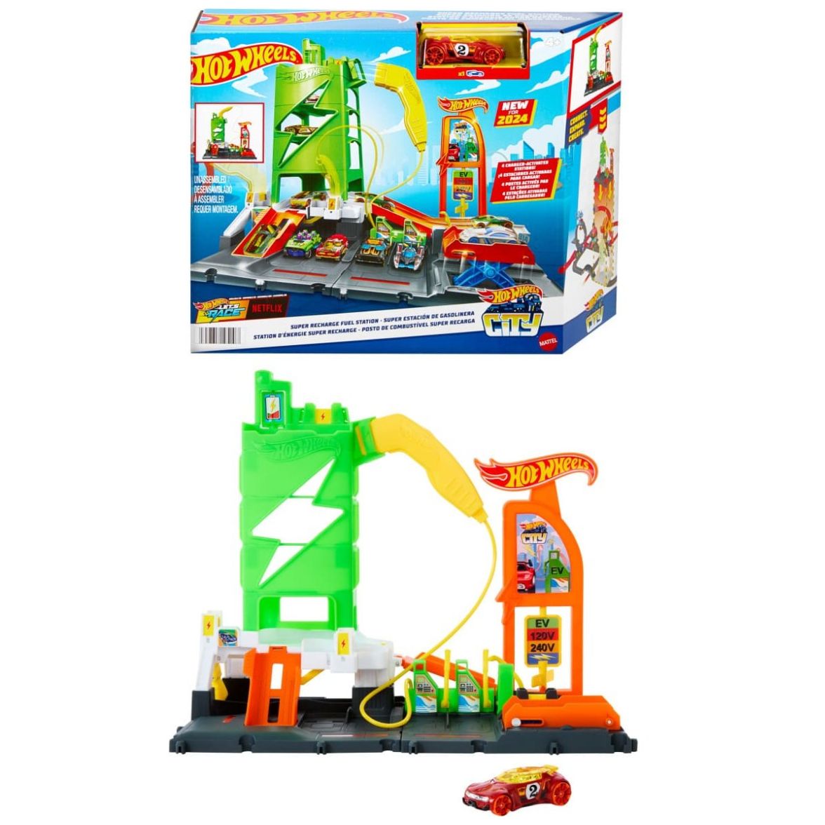 Súper Estación de Gasolina Hot Wheels