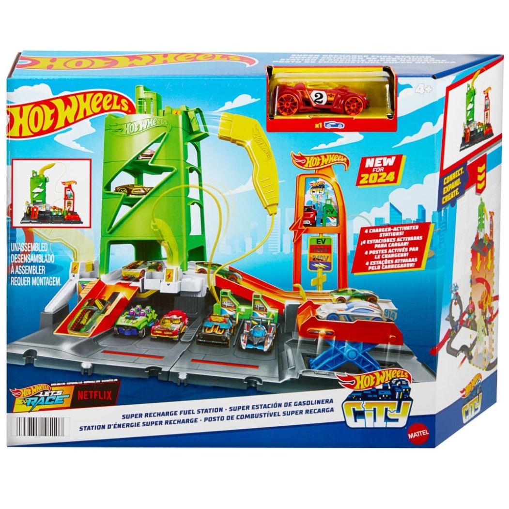Súper Estación de Gasolina Hot Wheels