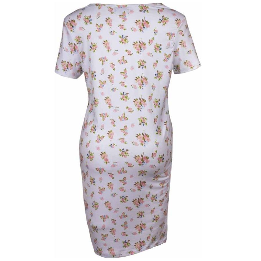 Vestido Ajustado con Manga Corta Doma para Mujer