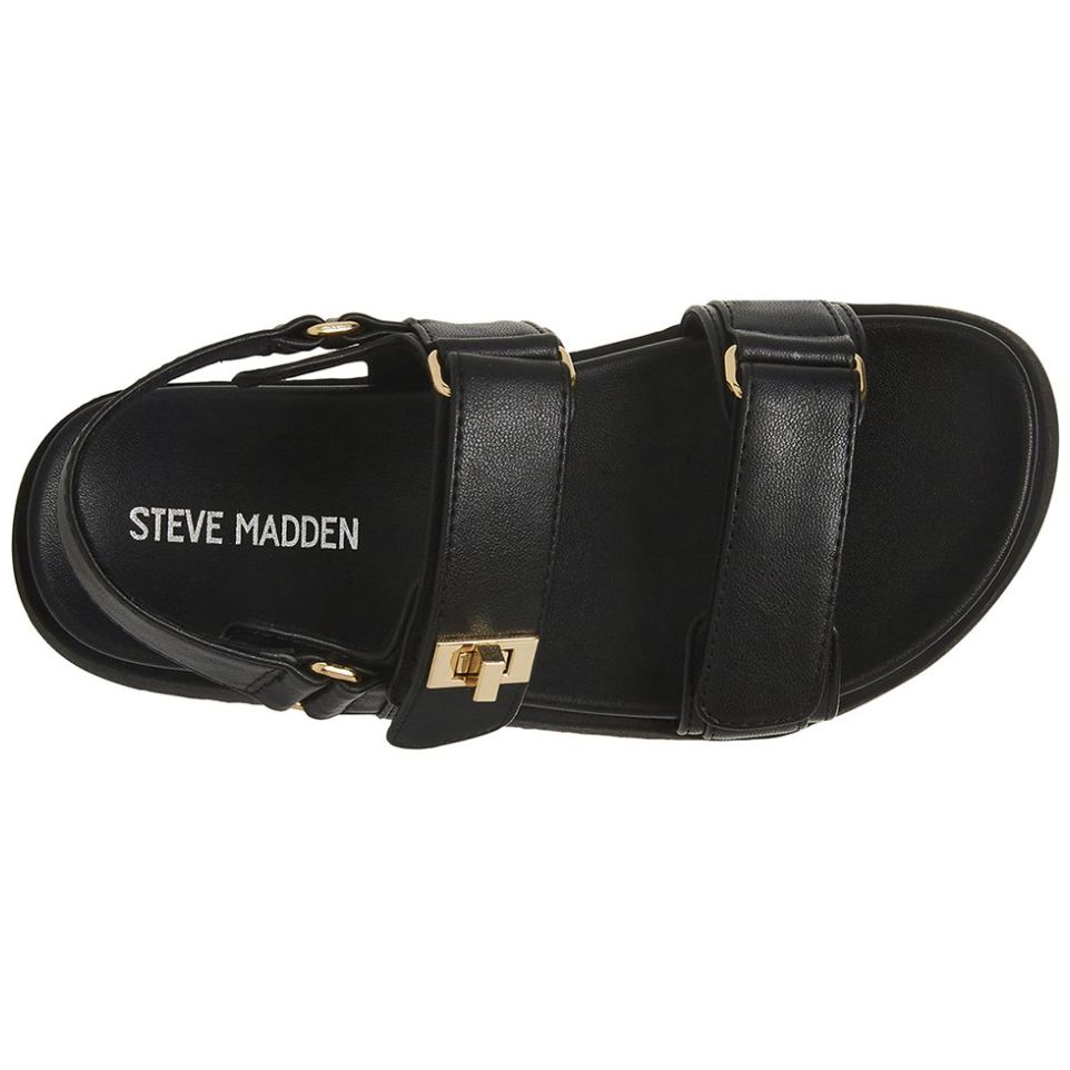 Sandalia Steve Madden Plataforma 19-24 Negro