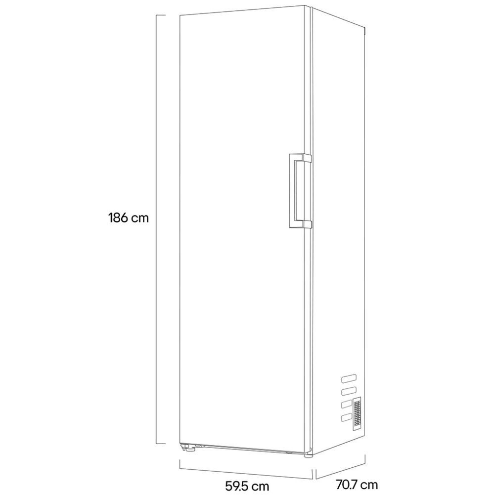Congelador LG 11 Pulgadas Menta Gl71Bjm