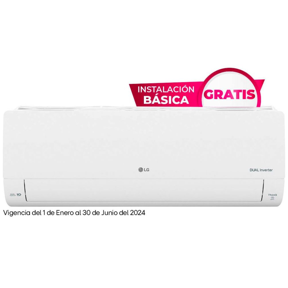 Aire Acondicionado LG Dualcool Inverter 1 Tonelada Frío y Calor 220V-Vm122H9