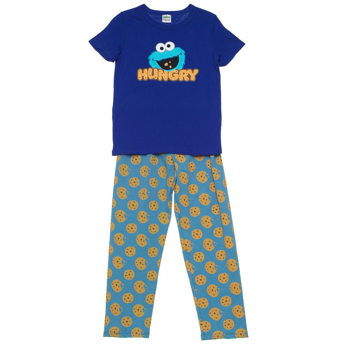 Pijama Manga Corta para Niño Plaza Sesamo