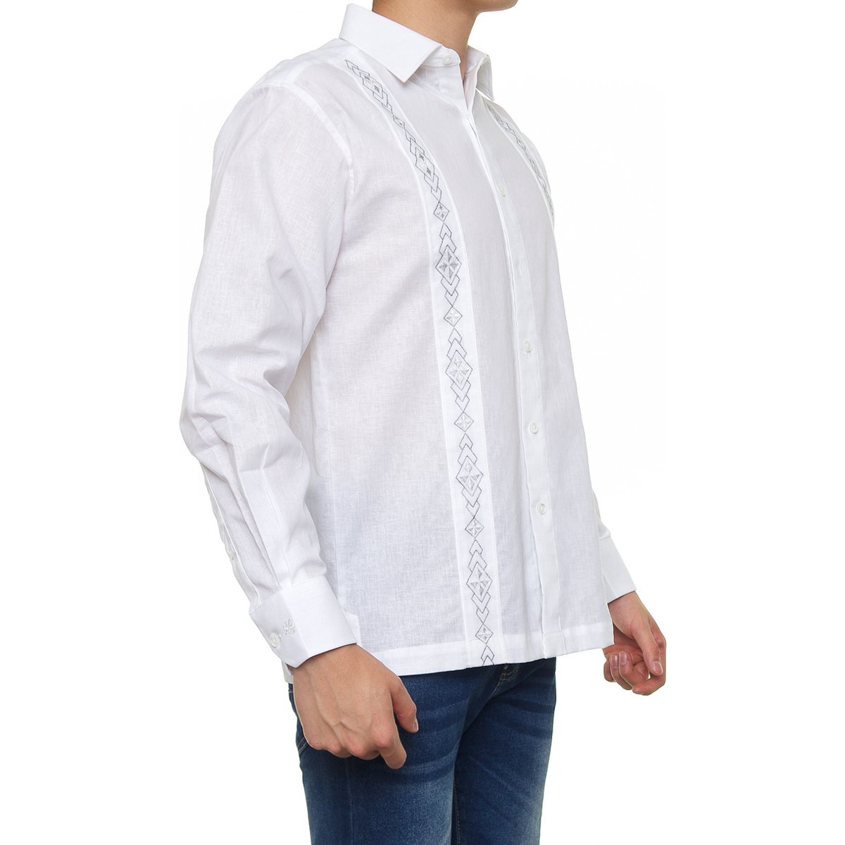 Guayabera Manga Larga para Hombre Manchester