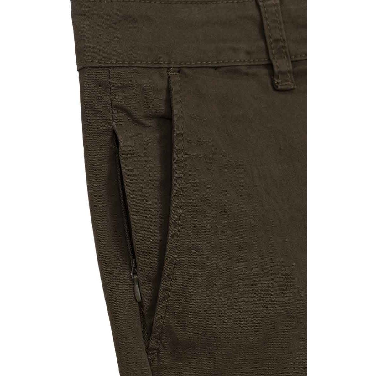 Bermuda Gabardina Polo Club Diseño Liso para Hombre