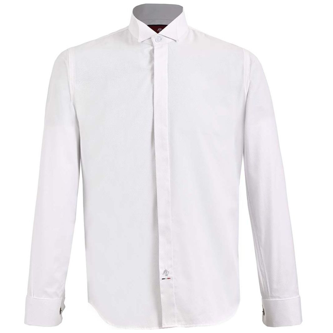 Camisa de Vestir Michel Blanc Cuello de Paloma