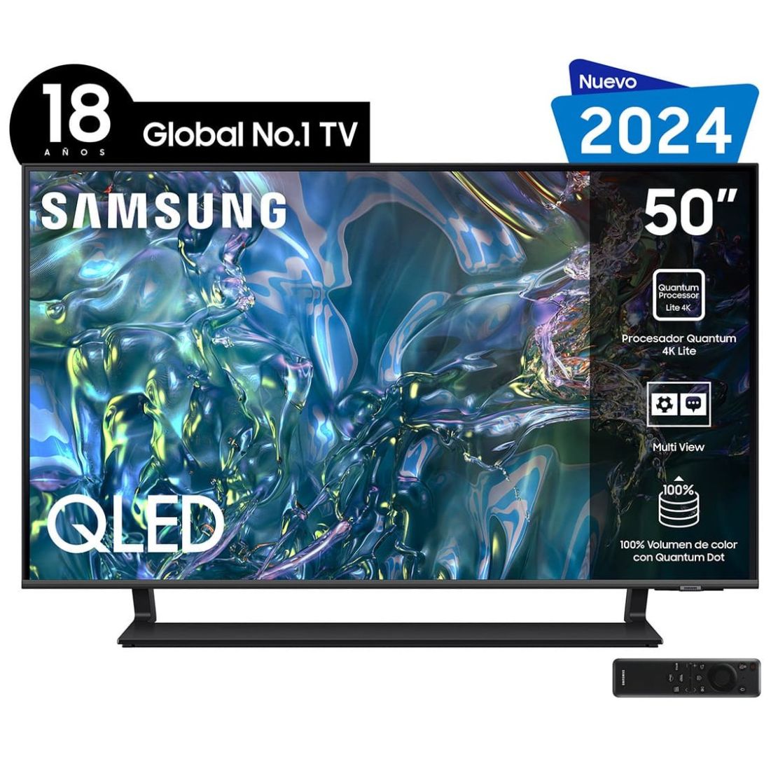 Pantalla Samsung 50 Pulgadas 4K Qled Qn50Q65Dafxzx