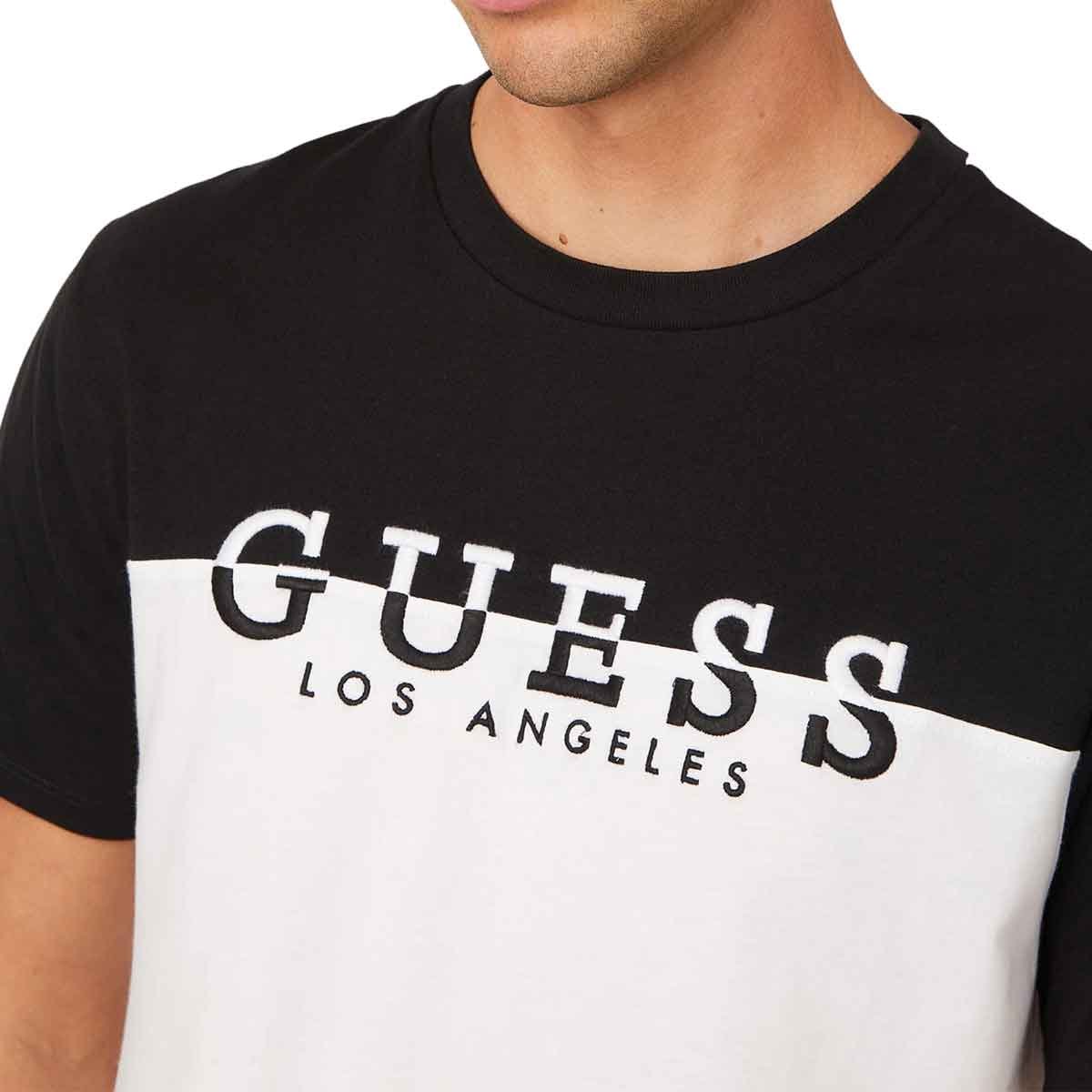 Playera Guess Logo Bicolor para Hombre