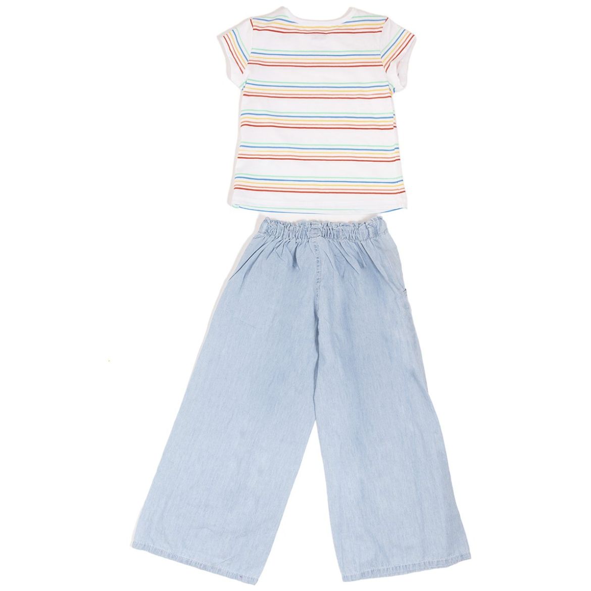 Conjunto para Niña 2 Piezas Playera Manga Corta Pantalón Being 2 Nice