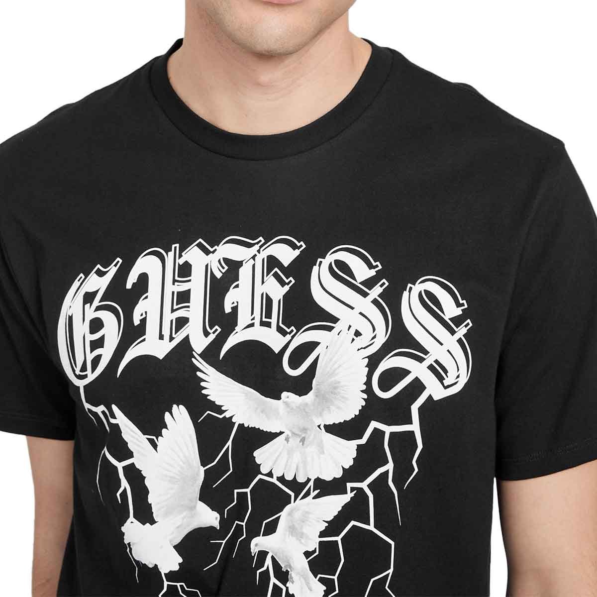 Playera Guess Estampado Paloma para Hombre