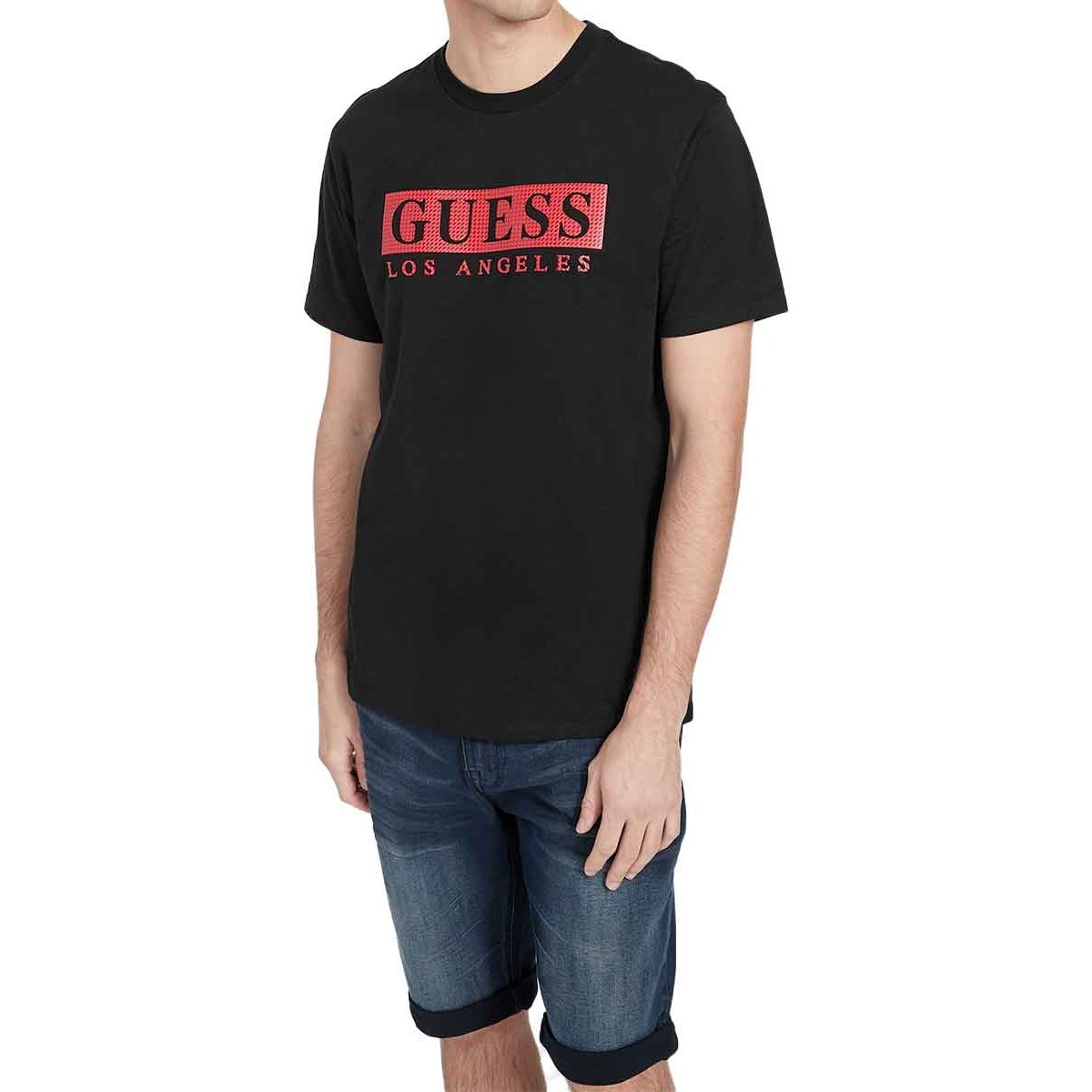 Playera Guess Logo Grande para Hombre