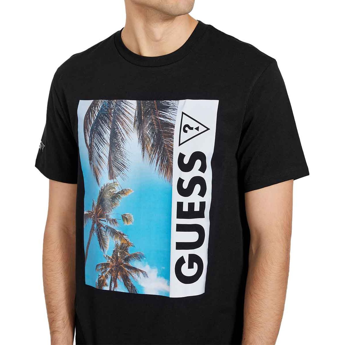 Playera Guess Estampado Palmeras para Hombre