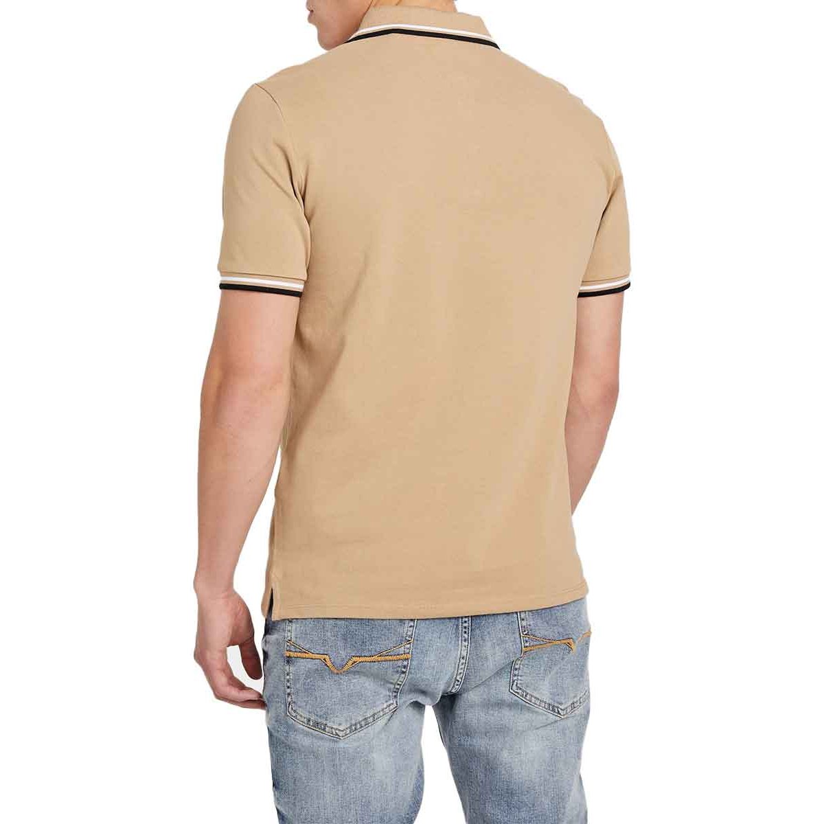 Playera Tipo Polo Guess Logo Pequeño para Hombre