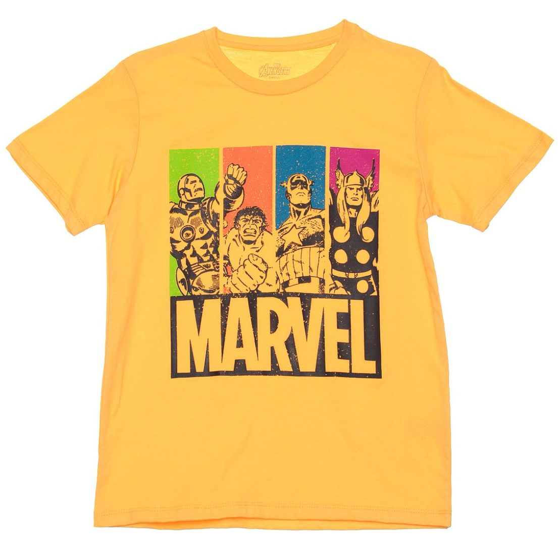 Playera Manga Corta para Niños Avengers