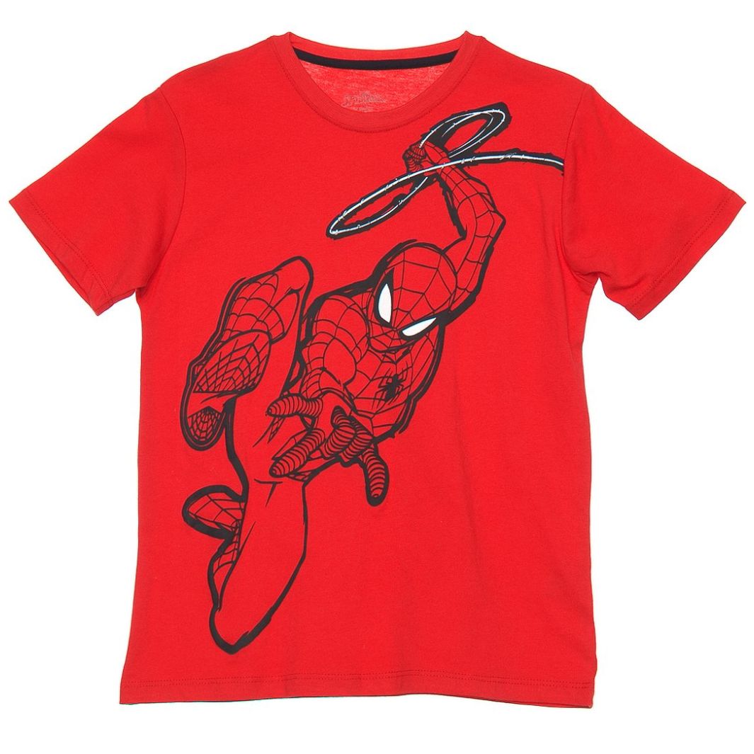 Playera Manga Corta para Niños Spiderman