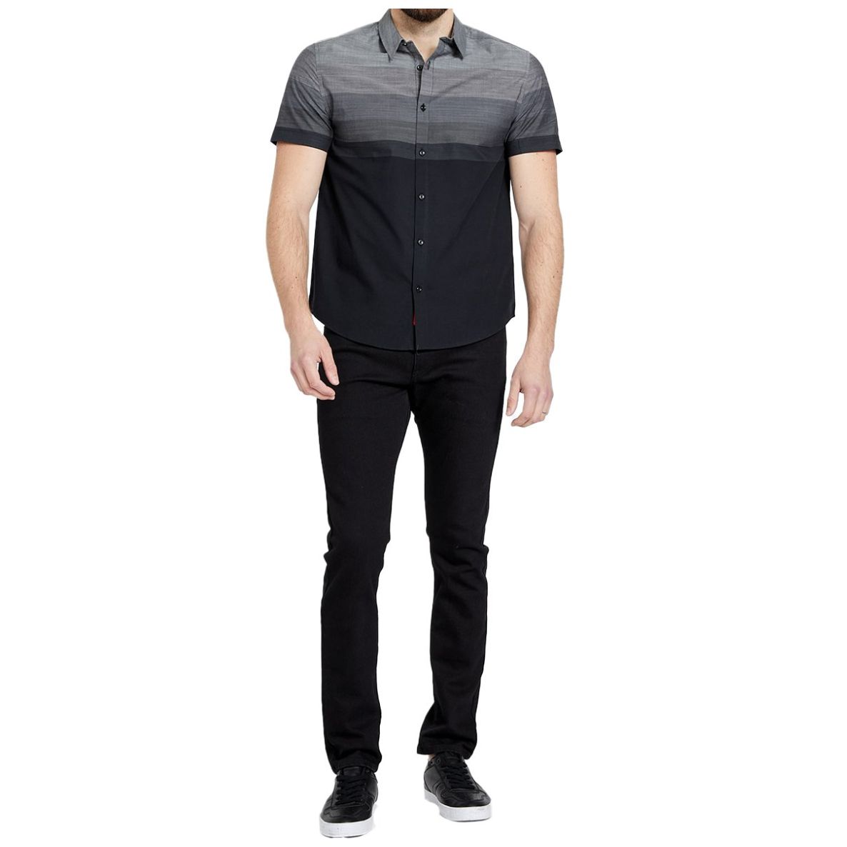 Camisa Guess Diseño Degradado para Hombre