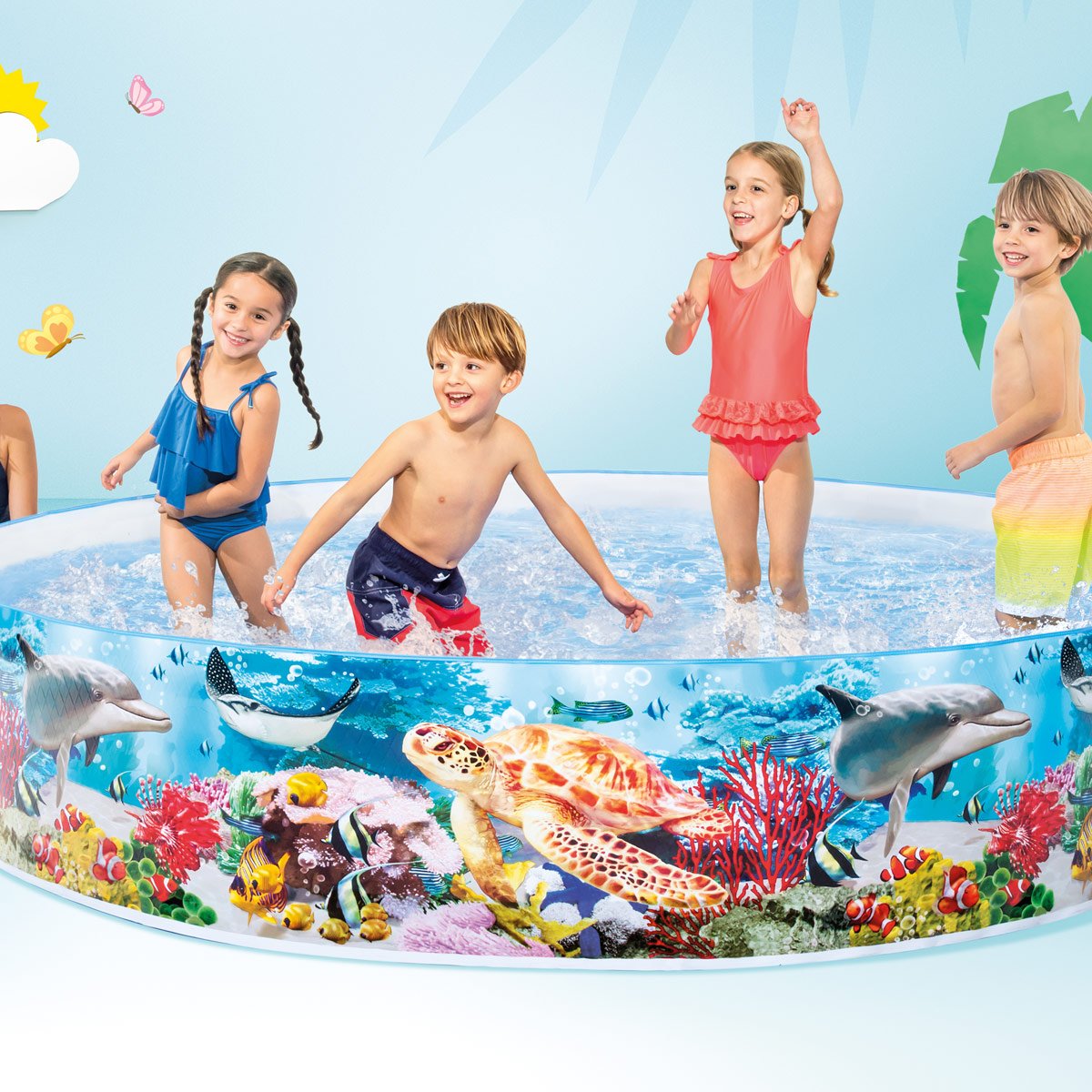 Piscina Rígida Juego Instantáneo Intex
