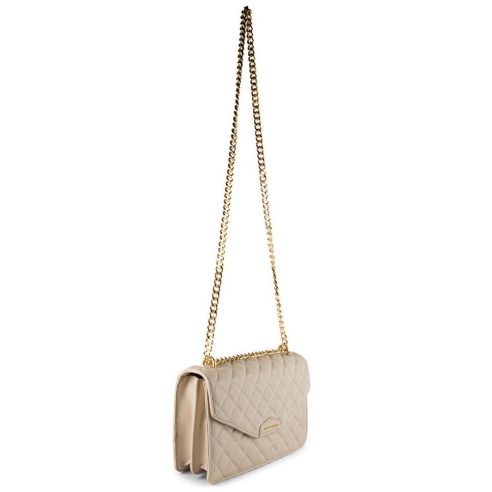 Bolso Shoulder Bag Steve Madden Crema para Mujer
