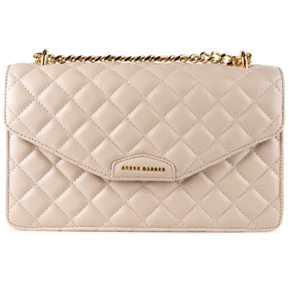 Bolso Shoulder Bag Steve Madden Crema para Mujer