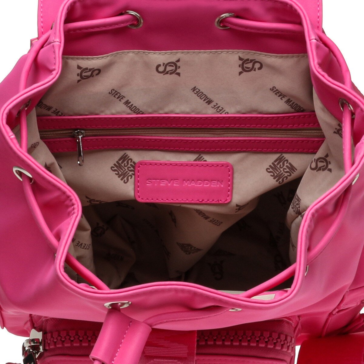 Bolso Backpack Steve Madden Fucsia para Mujer