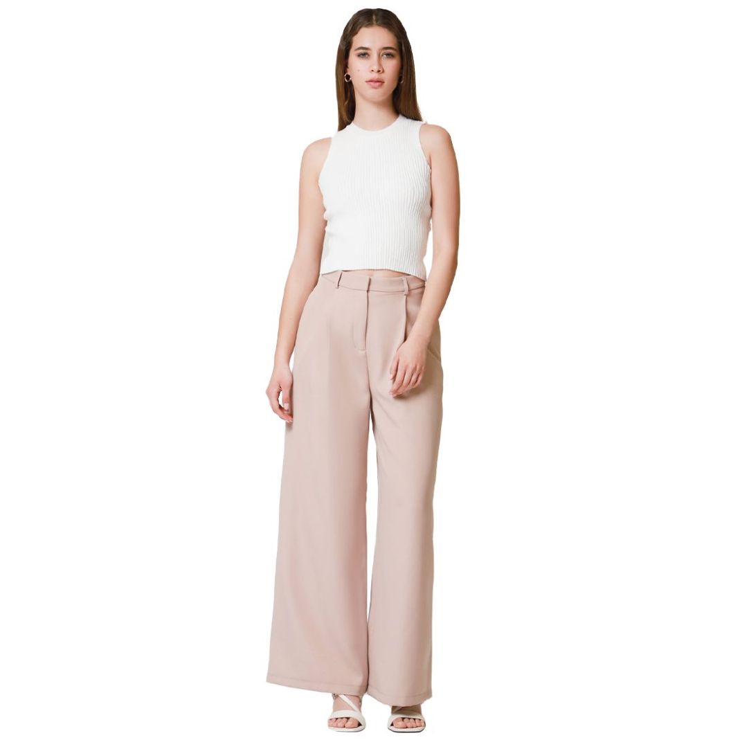 Blusa de Tejido de Punto Lob para Mujer