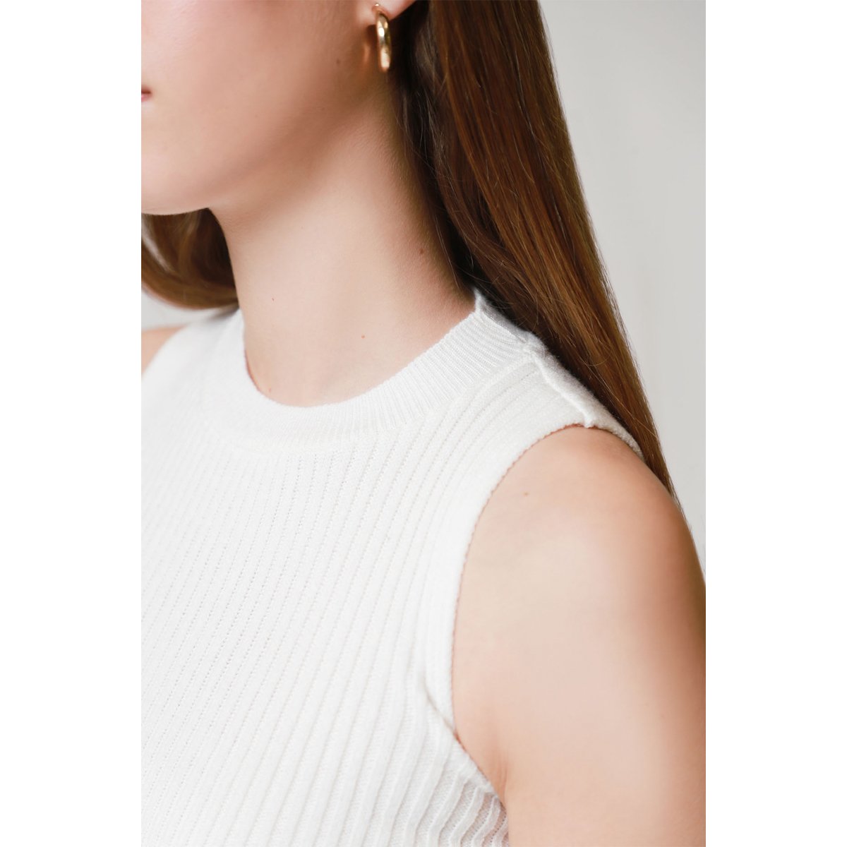 Blusa de Tejido de Punto Lob para Mujer