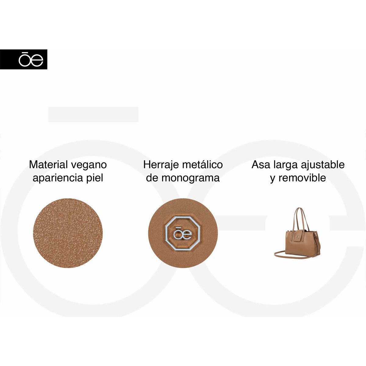 Bolso Satchel Cloe para Mujer