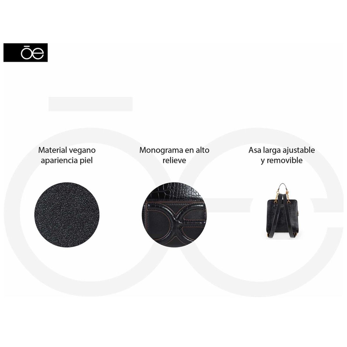 Bolso Backpack Cloe para Mujer