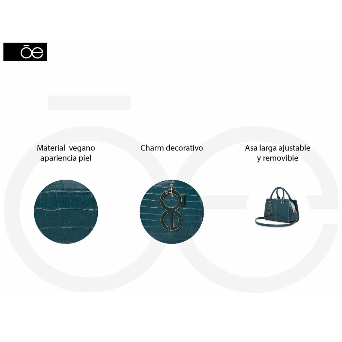 Bolso Bowling Cloe para Mujer