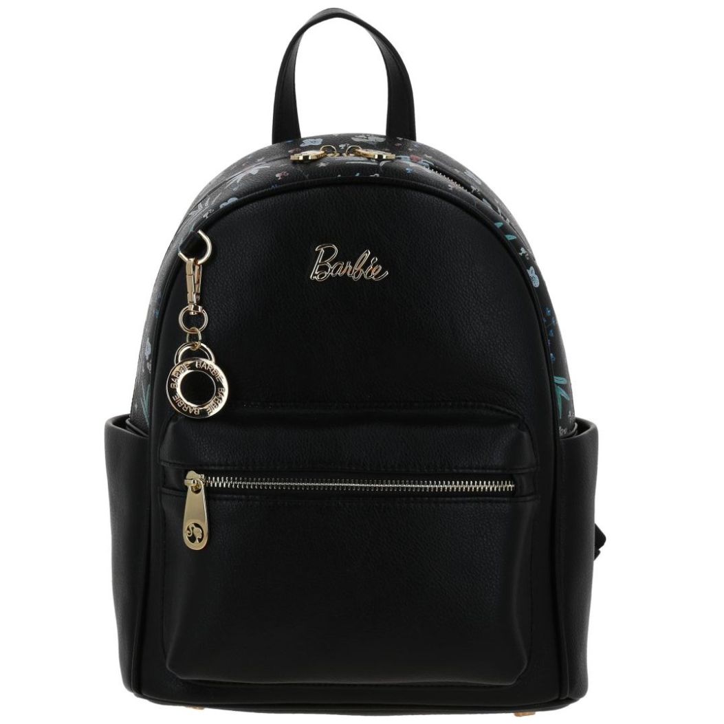 Bolso Backpack Barbie By Gorett Negro para Mujer