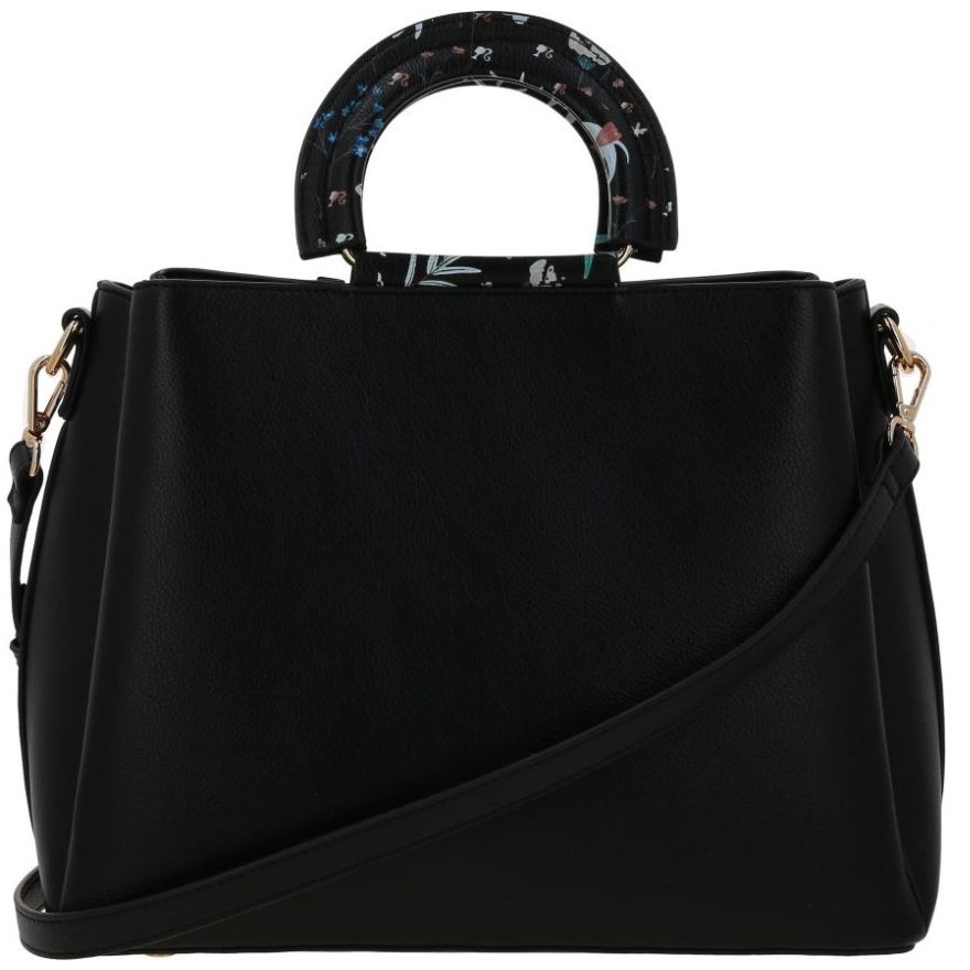Bolso Satchel Barbie By Gorett Negro para Mujer