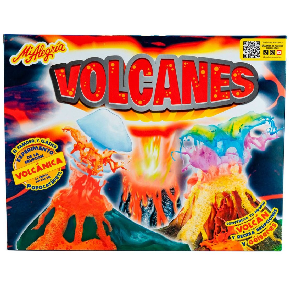 Volcanes y Erupciones Mi Alegría