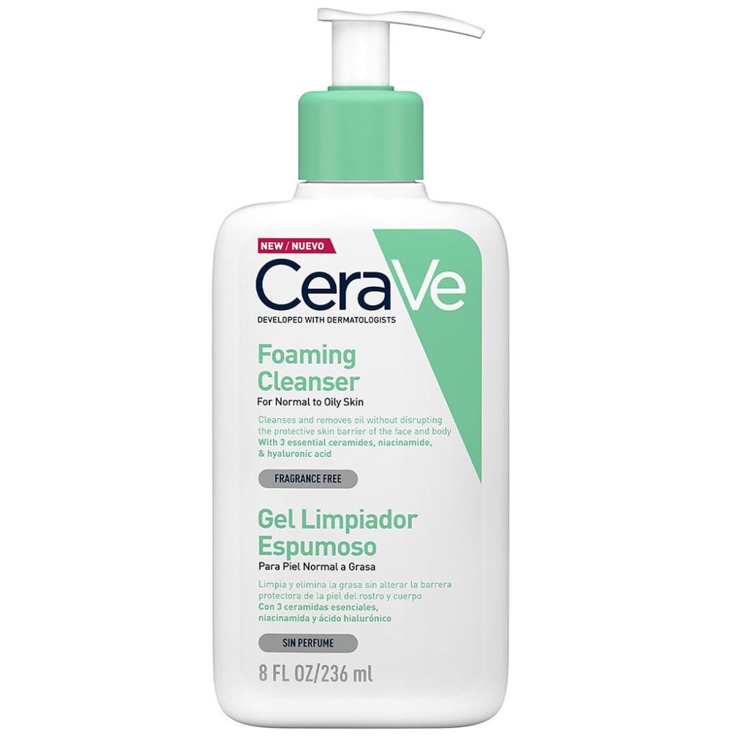 Cerave Gel Limpiador Espumoso 236Ml